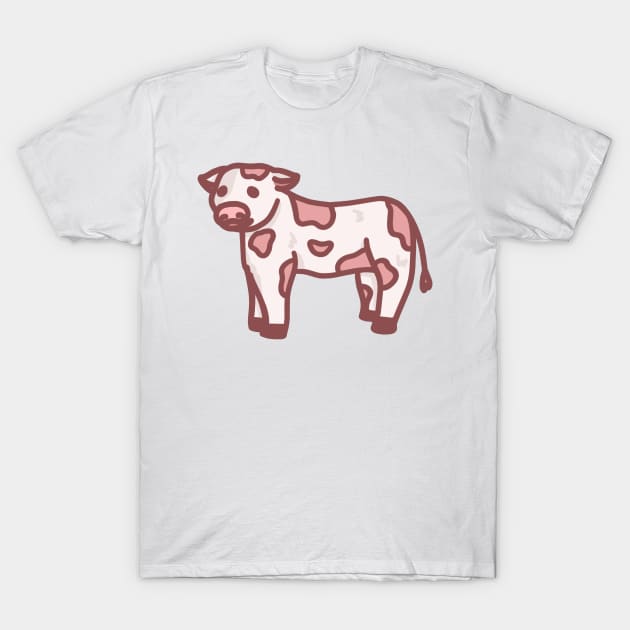 Strawberry Cow T-Shirt by Reeseworks